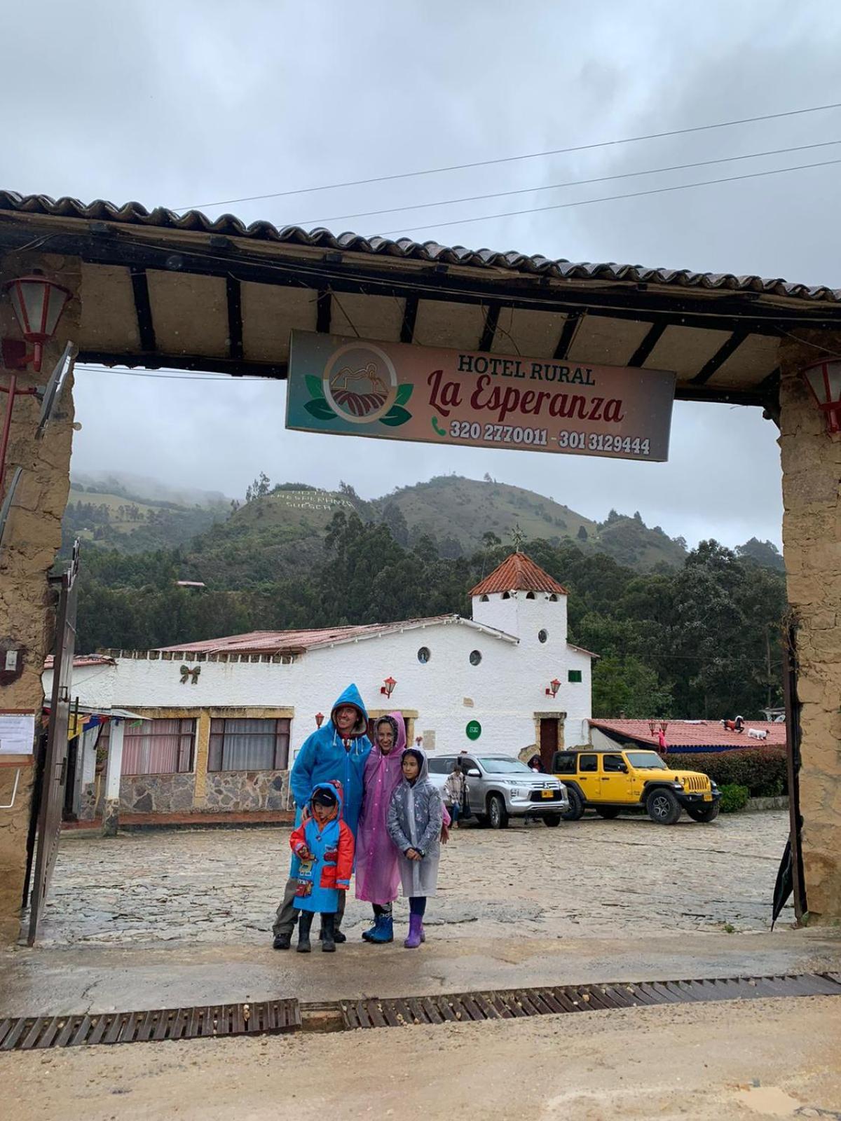 Hotel Rural La Esperanza Suesca Kültér fotó