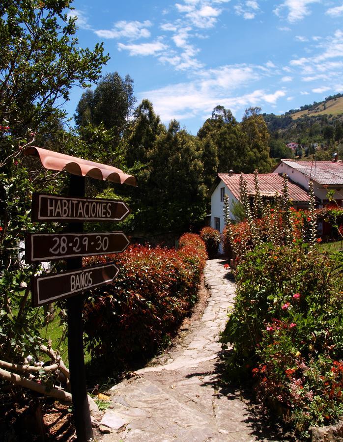 Hotel Rural La Esperanza Suesca Kültér fotó