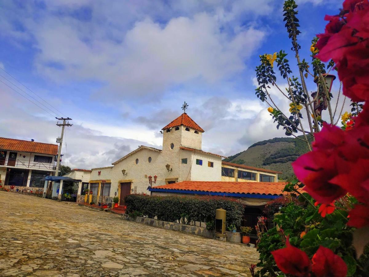 Hotel Rural La Esperanza Suesca Kültér fotó