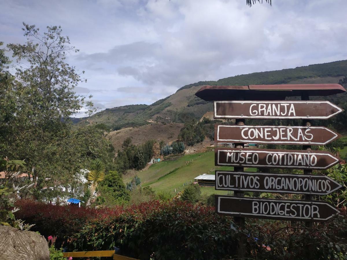 Hotel Rural La Esperanza Suesca Kültér fotó